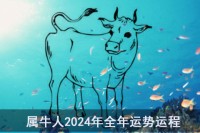 属牛人2024年运势及运程详解每月 2024年属牛人的全年运势如何