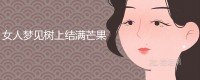 女人梦见树上满是芒果的迹象是什么